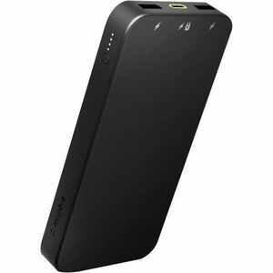 Mophie Powerstation Power Bank - For USB Type C Device, USB Type A Device - 10000 mAh - Black