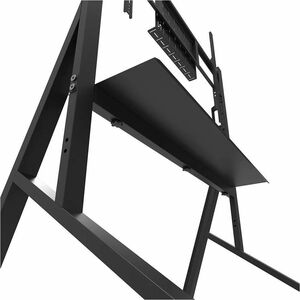 Neomounts MOVE Go Display Stand - 139.7 cm (55") to 218.4 cm (86") Screen Support - 76 kg Load Capacity - 1 x Shelf(ves) -