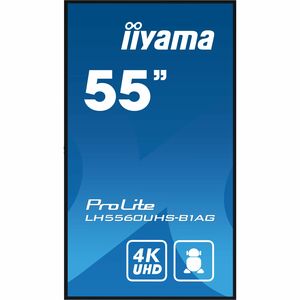 LCD Ecrans à affichages dynamiques iiyama ProLite LH5560UHS-B1AG 1386,84 mm 4K UHD - 24 Heures/7 Jours Operation - Vertica