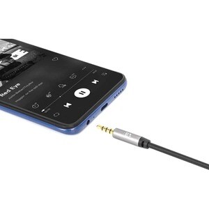Manhattan 355995 2m AUX Cable de audio - Cable for Dispositivo de audio, Sistema del Sonido, Auricular, Altavoz, Smartphon