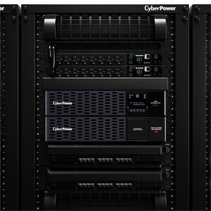 CyberPower PR1500RTXL2UC Smart App Sinewave UPS Systems - 1500VA/1500W, 120 VAC, NEMA 5-15P, 2U, Rack / Tower, Sine Wave, 