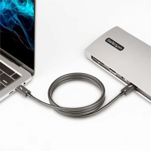 StarTech.com 3ft (1m) Thunderbolt 4 Cable, 40Gbps, 100W PD, 4K/8K Video, Intel-Certified, Compatible w/Thunderbolt 3/USB 3