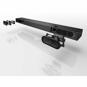Panasonic HTB490 2.1 Bluetooth Sound Bar Speaker - 320 W RMS - Black - Wall Mountable - Tabletop - DTS Digital Surround - 