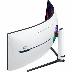 Samsung Odyssey Neo G9 S57CG952NU 57" Class DUHD Curved Screen Gaming LED Monitor - 32:9 - Black, White - 144.8 cm (57") V