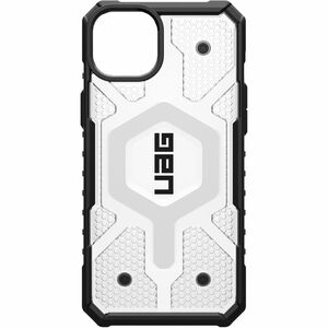 Urban Armor Gear Pathfinder Clear iPhone 15 Plus Case - Ice - For Apple iPhone 15 Plus Smartphone - Hex Pattern - Ice - Im