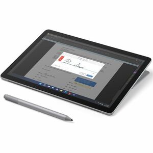 Microsoft Surface Go 4 Tablet - 26,7 cm (10,5 Zoll) Full HD - 8 GB - 128 GB - Windows 11 Pro 64-bit - Silber - Quad-Core N