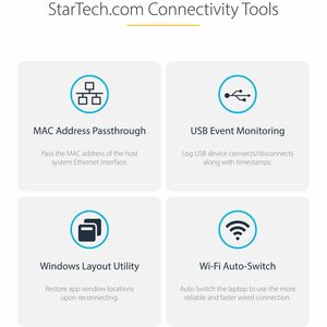 StarTech.com USB 3.2 (Gen 2) Type C Docking Station for Mouse, Monitor, Desktop PC, Keyboard, Notebook - Charging Capabili