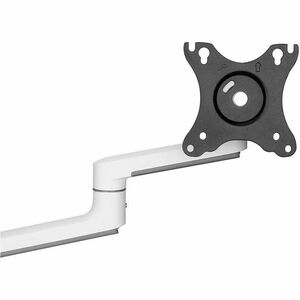 Neomounts Mounting Arm for Monitor - White - Height Adjustable - 1 Display(s) Supported - 43.2 cm to 68.6 cm (27") Screen 