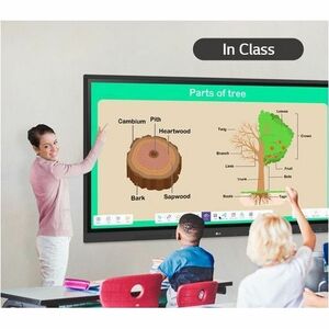 LG CreateBoard 65TR3DK-B 4K UHD LCD Collaboration Display - ARM Cortex A55 - 4 GB - Touchscreen - 16:9 Aspect Ratio - 3840
