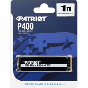 Patriot Memory P400 1 TB Solid State Drive - M.2 2280 Internal - PCI Express NVMe (PCI Express NVMe 4.0 x4) - 800 TB TBW -