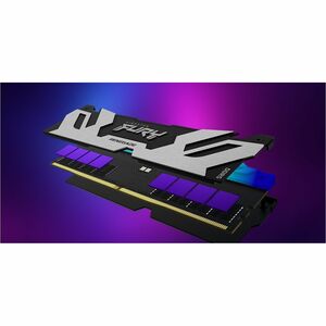 Kingston FURY Renegade 32GB DDR4 SDRAM Memory Module - For Motherboard - 32 GB (1 x 32GB) - RGB - DDR5-6400/PC5-51200 DDR5
