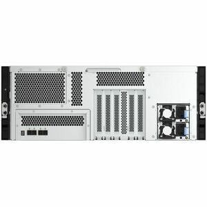 QNAP TL-R2400PES-RP Drive Enclosure SATA/600, SATA/300 - Mini-SAS HD Host Interface - 4U Rack-mountable - Hot Swappable Ba