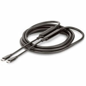 StarTech.com 3m (10ft) Active USB-C Cable, USB 3.2 Gen 2 10Gbps, Long USB Type-C Data Transfer Cable, 60W PD, 8K 60Hz, DP 