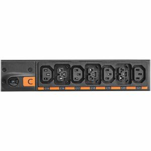 Eaton 3-Phase Metered Input Rack PDU G4, 120/208V, 42 Outlets, 24A, 8.6kW, L21-30 Input, 10 ft. Cord, 0U Vertical - Metere
