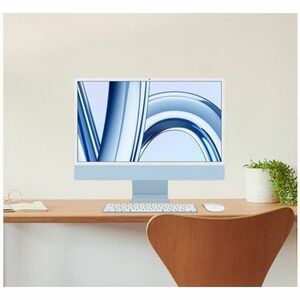 Computer Tutto in uno Apple iMac MQRQ3T/A - Apple M3 - 8 GB - 256 GB SSD - 61 cm (24") 4.5K - Desktop - Blu - Apple M3 Chi