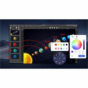 BenQ RE6503A 1651 mm 4K UHD LCD Collaboration Display - Cortex A55 - 4 GB - Infrarosso (IrDA) - Touchscreen - 16:9 Rapport