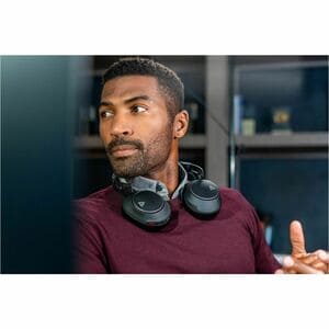 Poly Voyager Surround 80 UC Kabel/Kabellos Über das Ohr, Kopfbügel, Auf den Ohren Stereo Headset - Schwarz - Microsoft-Tea