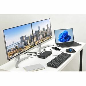Kensington SD4782P EQ Docking Station - for Workstation, Notebook, Monitor - Charging Capability - 170 W - USB Type C - 2 