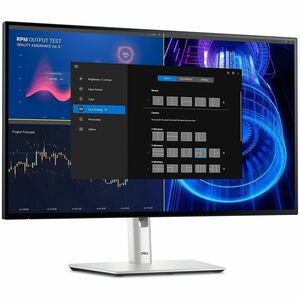 Dell UltraSharp U2724D 27 Zoll Class WQHD LED-Monitor - 16:9 Format - Silber - 68,6 cm (27 Zoll) Viewable - IPS-Schwarz-Te