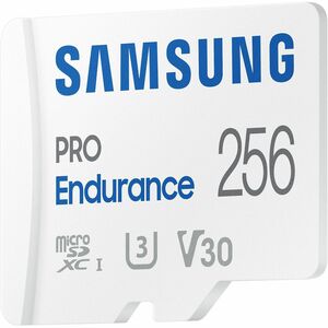 Samsung PRO Endurance MB-MJ256K 256 GB Class 10/UHS-I (U3) V30 microSDXC - 100 MB/s Read - 40 MB/s Write - 120 Month Warranty