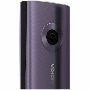 Nokia 110 4G (2023) Feature Phone - 4.6 cm (1.8") TFT LCD QQVGA 120 x 160 - 4G - Arctic Purple - Bar - 2 SIM Support - SIM
