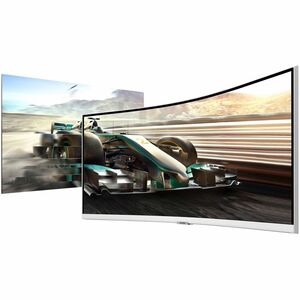 Samsung ViewFinity S6 S34C650TAU 34" Class UW-QHD Curved Screen LCD Monitor - 21:9 - Warm White - 86.4 cm (34") Viewable -