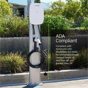 Leviton 80 Amp Level 2 Electric Vehicle Charging Station - EV Series - Plastic
