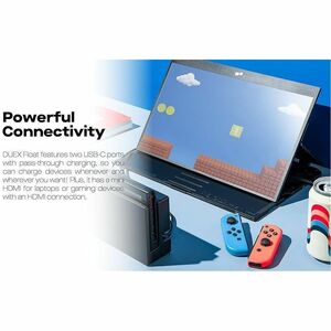 Duex Float Mobile Pixels 15.6" Stacked Portable Screens, Full HD IPS 1080P Touchscreen Monitor with Built-in Kickstand, US