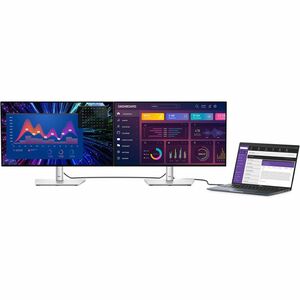 24IN U2424HE ULTRASHARP 16:9 IPS 1920X1080 120HZ 8MS 250CD/M2 USB-C HUB ETHERNET HEIGHT-ADJUSTABLE TILT SWIVEL PIVOT VESA 