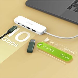 j5create JCH342EW-N Hub USB - USB Tipo C - 4 Total USB Port(s)