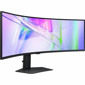 Samsung ViewFinity S9 S49C954UAN 49" Class Dual Quad HD (DQHD) Curved Screen Gaming LED Monitor - 32:9 - Black - 49" Viewa