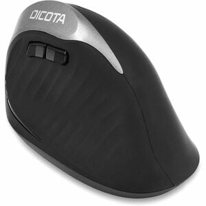 Dicota Relax Mouse - Radio Frequency - USB Type A - Optical - 5 Button(s) - Black - Wireless - 10 m - 1600 dpi - Scroll Wh