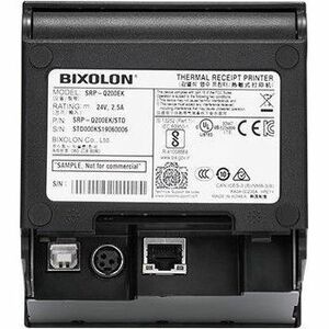 Bixolon SRP-Q200 Retail, Restaurant Direct Thermal Printer - Monochrome - Receipt Print - Ethernet - USB - USB Host - Blue