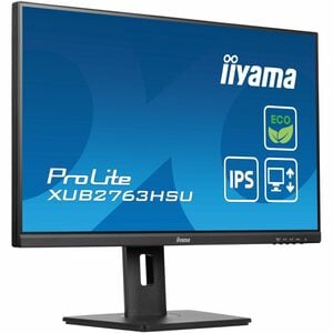 Moniteur LED iiyama ProLite XUB2763HSU-B1 27" Class Full HD - 16:9 - Noir mat - 68,6 cm (27") Viewable - Technologie IPS -