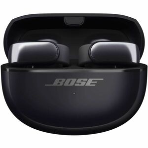 Bose Ultra Open Earbuds - Siri - Stereo - True Wireless - Bluetooth - 30 ft - Earbud - Binaural - Open - Black