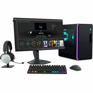 Alienware Pro Gaming Mouse - Radio Frequency - USB - Optical - 6 Button(s) - 6 Programmable Button(s) - Dark Side of the M