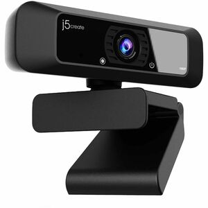 j5create JVCU100-N - Webcam - 30 fps - Schwarz - USB - 1 - 1920 x 1080 Pixel Videoauflösung - Full HD - 80° Angle - Clip -
