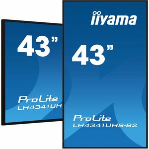 iiyama ProLite LH4341UHS-B2 1079,50 mm 4K UHD LCD Digital-Signage-Display - 24 Stunden/7 Tage Betrieb - IPS-Technologie (I