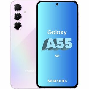 Samsung Galaxy A55 5G SM-A556B/DS 128 GB Smartphone - 16.8 cm (6.6") Super AMOLED Full HD Plus 1080 x 2340 - Octa-core (Co