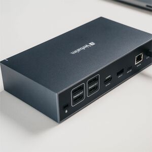 Verbatim USB-C ™Pro Docking Station 17-in-1 - for Headset, Speaker - Charging Capability - Memory Card Reader - SD, microS
