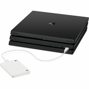 Seagate Tragbar Festplatte - 2,5" Extern - 2 TB - Weiß - PlayStation Unterstütztes Gerät - USB 3.0, USB 2.0