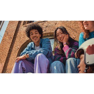 Fitbit Inspire 3 FB424 Smart Band - Black, Lilac Bliss Body Color - Heart Rate Monitor, Pulse Oximeter Sensor, Temperature