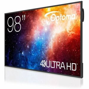 Optoma N3981K Collaboration Display - LCD - ARM Cortex A55 - 4 GB - 3840 x 2160 - Direct LED - 500 cd/m² - 1,200:1, 3,000: