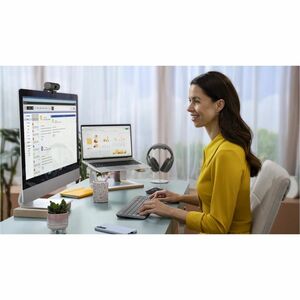 Clavier et souris Logitech Signature Slim MK950 - AZERTY - Français - USB Type A Ciseaux Sans fil Bluetooth 5.1 Clavier - 
