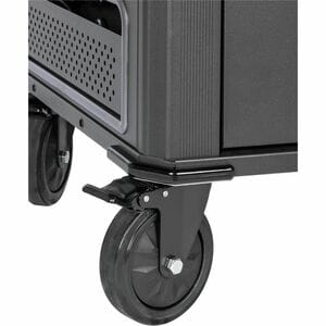 V7 CHGCT30-2E Laptop/Tablet-Ladewagen - V7 Schuko AC Ladewagen für 30 Geräte - Schützen, Aufbewahren und Laden von Noteboo