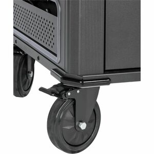 V7 CHGCT30-2K Carrinho de carregamento - 4 Casters - 127 mm Tamanho do rodízio - Aço - 599,9 mm Comprimento x 579,9 mm Lar