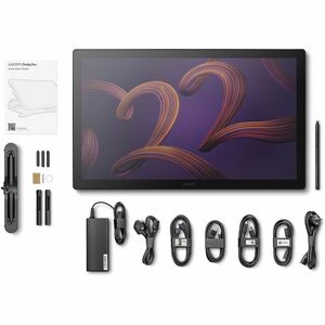 Wacom Cintiq Pro 3D Graphics Tablet - 54.6 cm (21.5") - 5080 lpi 4K - Touchscreen - Multi-touch Screen - Cable - 1.07 Bill
