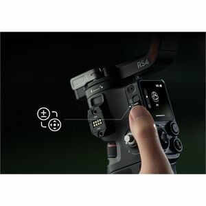 DJI RS 4 Gimbal Stabilizer - 3 kg Load Capacity - Aluminium Alloy - Black