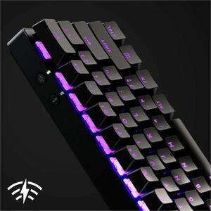 Logitech G PRO X 60 Gaming Keyboard - Wired/Wireless Connectivity - USB 2.0 Type A Interface - RGB LED - English (US) - Bl