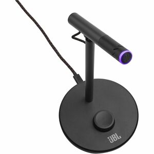 JBL Quantum Stream Talk Dynamic Microphone for Recording, Live Streaming - Black - 50 Hz to 12 kHz -47 dB - Super-cardioid